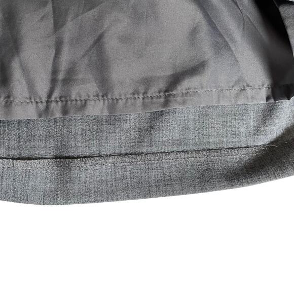 J. Crew Mercantile Women's Elastic Waist Pull On Skirt with Pockets Gray Size 6 - Picture 6 of 8
